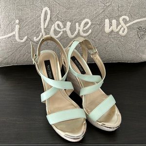 White House Black Market wedges